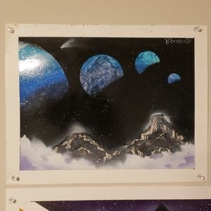 Galaxy/Scenery paintings